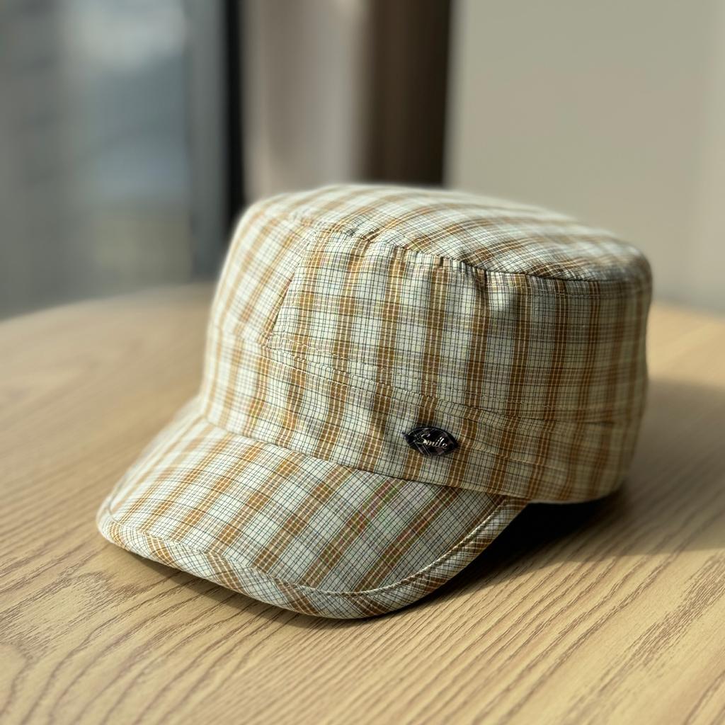 Frühling und Sommer neue britisch-inspirierte Retro-Karree-Flachkappen für Damen, modisch, hochwertig, gesichtsformend, lässige und vielseitige Baseballkappe
