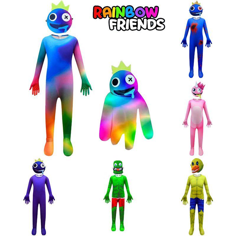 Roblox Rainbow Friends Cosplay Costume For Kids Experience The Game Like A Character With Jumpsuit And Mask