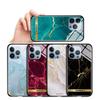 Härdat Glas Telefonfodral För Samsung A06 A12 A16 A22 A32 A34 A53 A56 S20FE S23 S25 iPhone 11 12 13 14 15 16 17 Mjuk Kant Stötsäker Slät Baksida