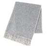 Excellent Shawl Logo Embroidered Double-faced Fringe Cashmere H259130S Used