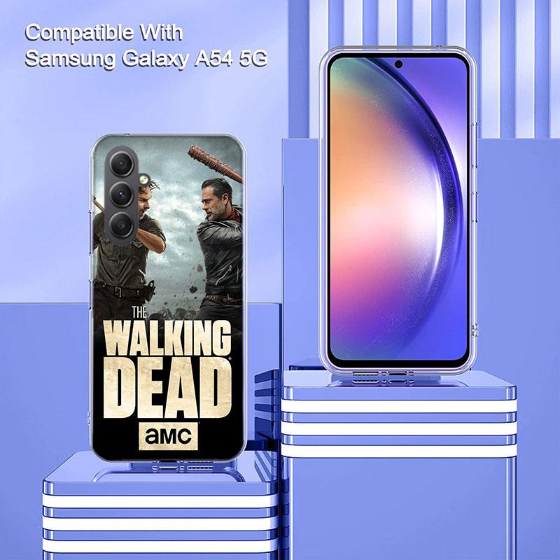 Horrible The Walking Dead Phone Case for Samsung A16 A26 A36 A56 A17 A37 A57 A07 A06 A02S A03 A04S A05S Galaxy Note 20 10 A50S A