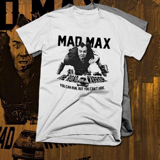 Retro Action Movie Mad Max T-Shirt Post-Apocalyptic Akira Era Cyberpunk Warrior
