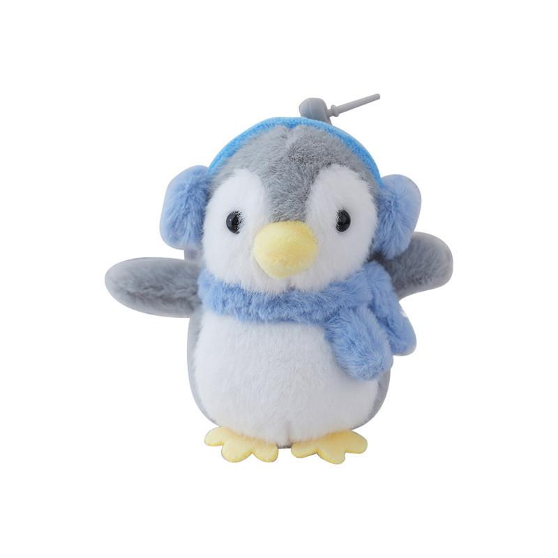 Cute Penguin Plush Doll Keyring With Animal Design For Bag Decoration And Gifts