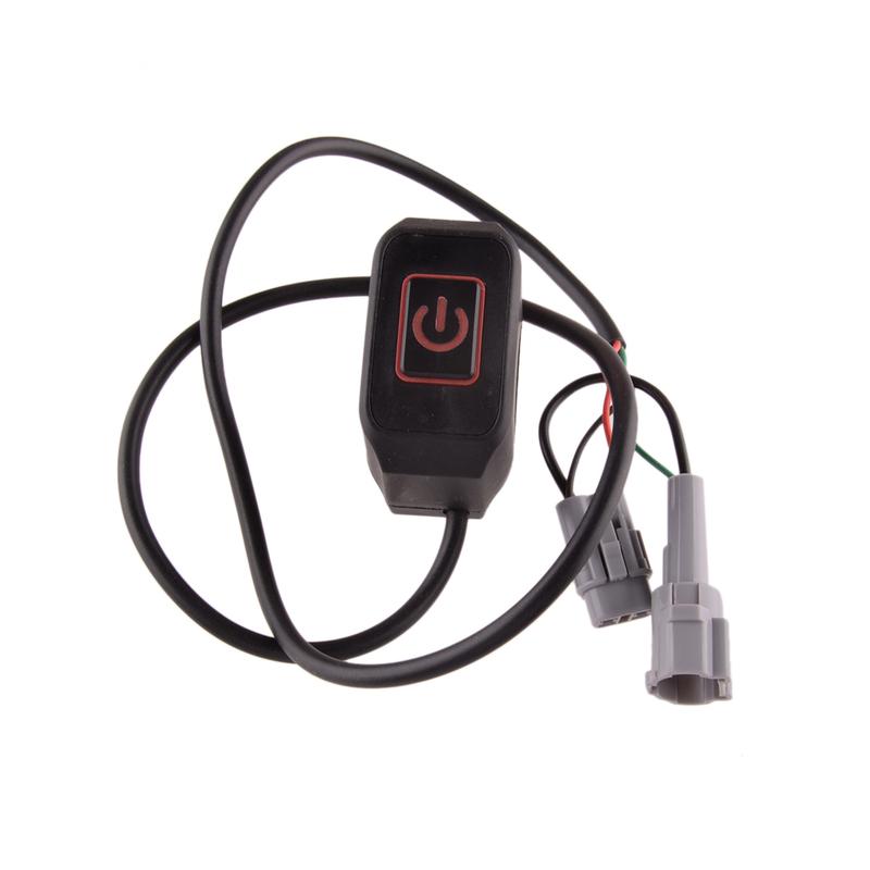 Headlight Headlamp Switch Fit for Sur Ron Surron Light Bee X Black Housing Red Light Accessories