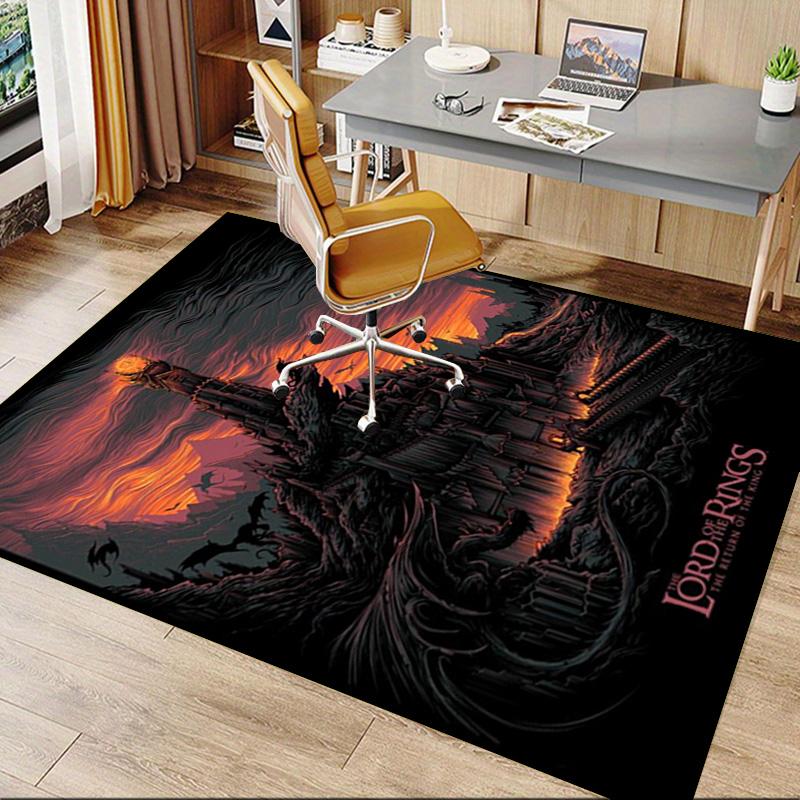 1pc Hobbit Adventure Begins Carpet for Playroom Bedroom Living Room Sofa Home Decor,kids Game Area Rug Non-slip Floor Mat Y82698