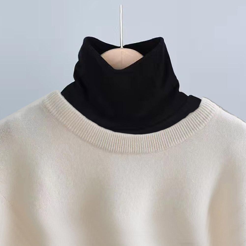 Lente Winter DIY Overhemden Kraag Patch T-shirts Verlengde Nekwear Afneembare Binnenkraag Kwaliteit Revers Turtleneck Nekwarmer