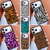 Tiger Zebra Leopard Protective Phone Case for iPhone 17ProMax 12 13 14 15 16e 17 Pro Max Plus Air Cover