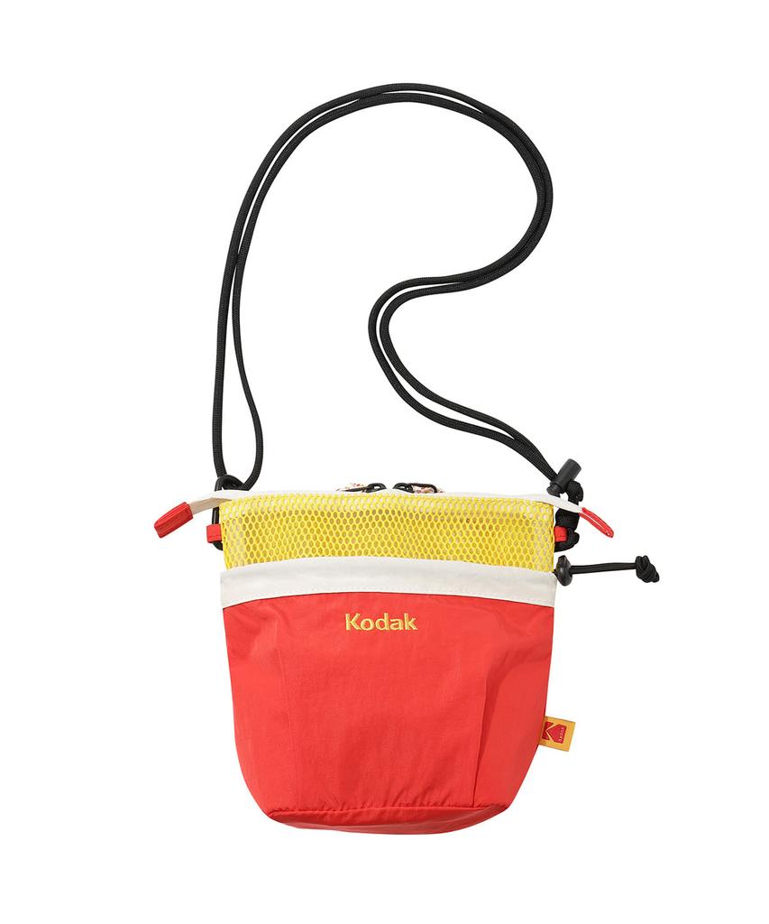 Kodak String Mini Cross Mesh Bag Yellow