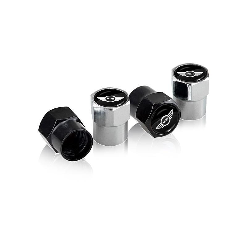 4 Pièces Métal Voiture Roue Pneu Bouchons de Valve Boulonnés Accessoires Styling Pour MINI Cooper F54 F55 F56 R56 R60 Roadster Clubman Coupé