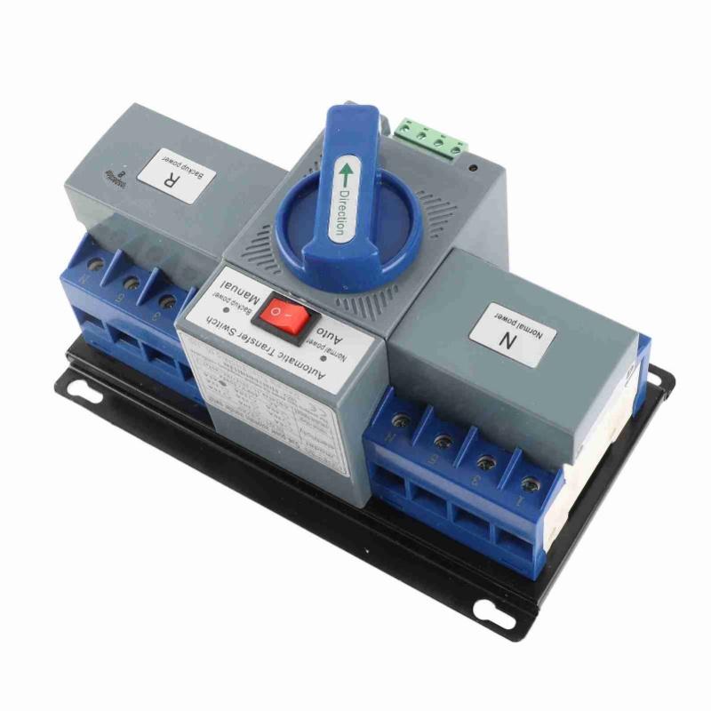 1pcs Mini 63A 4P Dual Power Automatic Transfer Switch