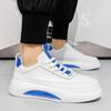 Zapatos Casuales de Marca para Hombre Zapatillas Blancas Plataforma de Alta Calidad Zapatos Vulcanizados Antideslizantes para Hombre Zapatos con Plataforma de Amortiguación de Aire 2024