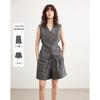 Demana Pure Cotton V-Neck Sleeveless Top & Shorts Set