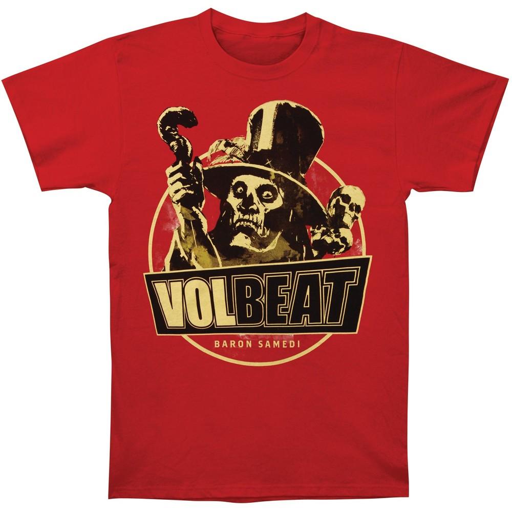 Men's Volbeat Baron Samedi T-shirt Red
