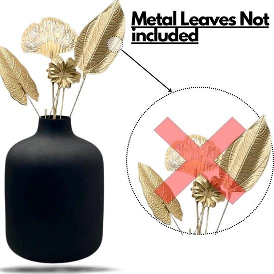 Florero del metal para la decoración casera y la decoración y el florero de la decoración del vintage de la sala de estar para la decoración casera