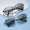 New Square Sunglasses Fashionable High-Definition Driving Glasses for Men Color Changing UV Protection