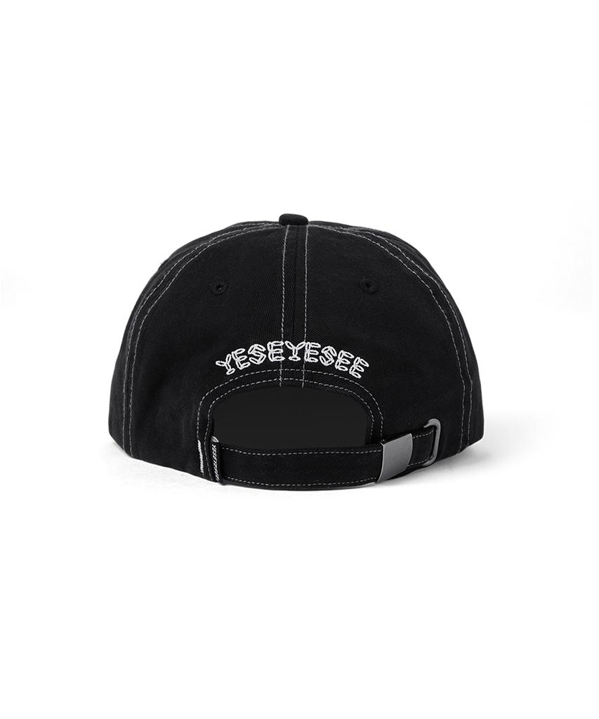 YESEYESEE C-Logo Cap Black