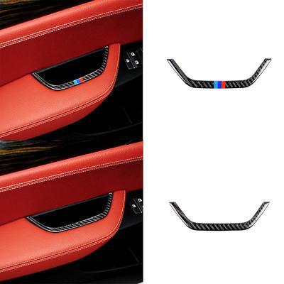 Voor BMW X3 F25 X4 F26 2011-17 Interieur Koolstofvezel Auto Deur Binnenhandvat Opbergdoos Frame Cover Trim