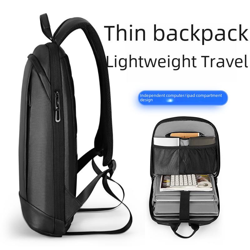 Mark Leyden Men's 15.6'' Slim Laptop Backpack for College Students