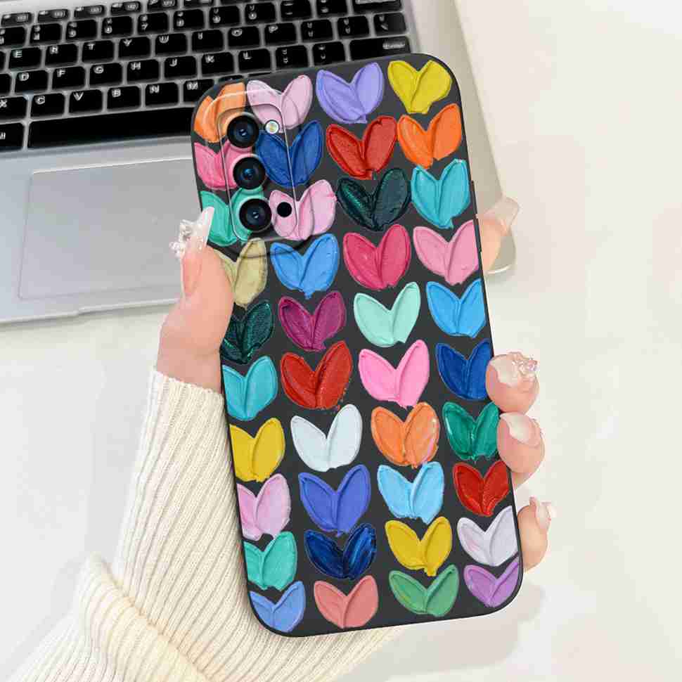 Para Capa Oppo Reno4 Pro 5G CPH2089 Capa Pintada com Arte de Luxo Para Capa de Celular Oppo Reno4 Reno 4 Pro 5G Protetor Capa Macia