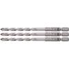 Drill Bit Set for Porcelain Tiles, 6.0mm, 3-piece Set, APD3S-6.0