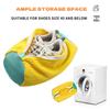 Hot Spot Brake Zipper Shoe Washing Bag - Anti-Deformation Laundry Solution for Shoes