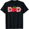 Dad Strawberry First Birthday Family Funny Strawberry T-Shirt