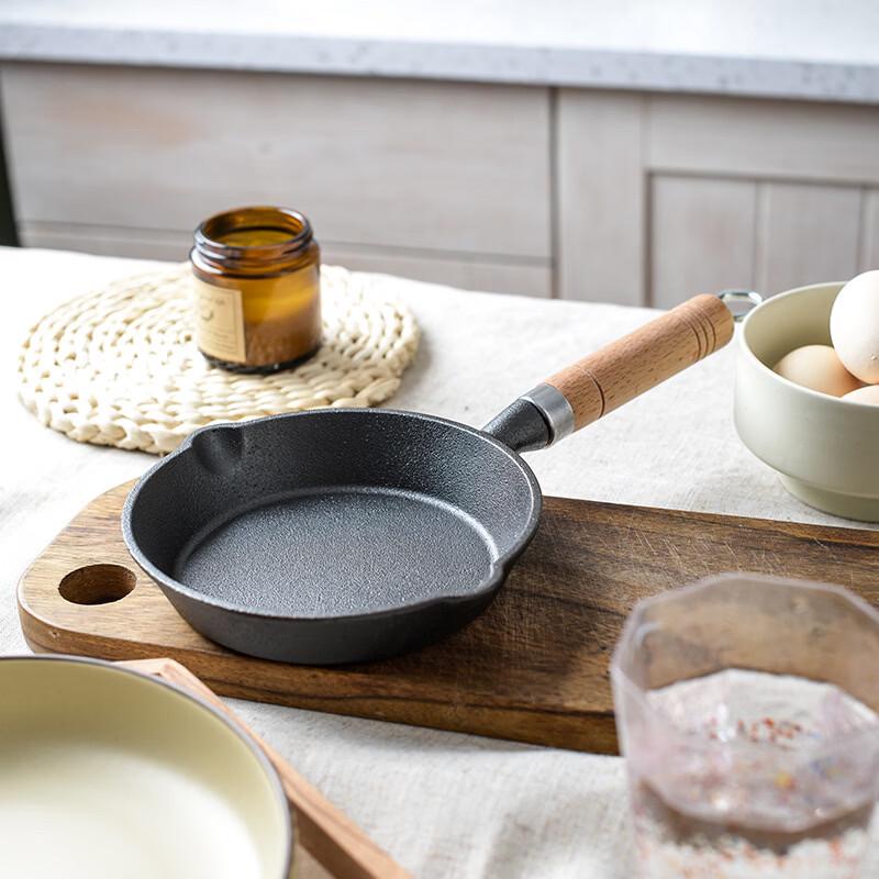 ZISIZ Cast Iron Mini Frying Pan