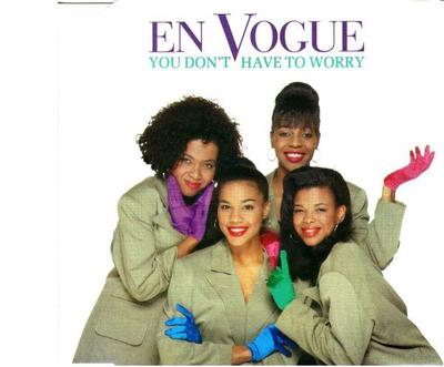 7-Zoll-Schallplatte EN VOGUE - You Don't Have To Worry A7812 Atlantic 1990 UK Dance & Electronica Gebraucht