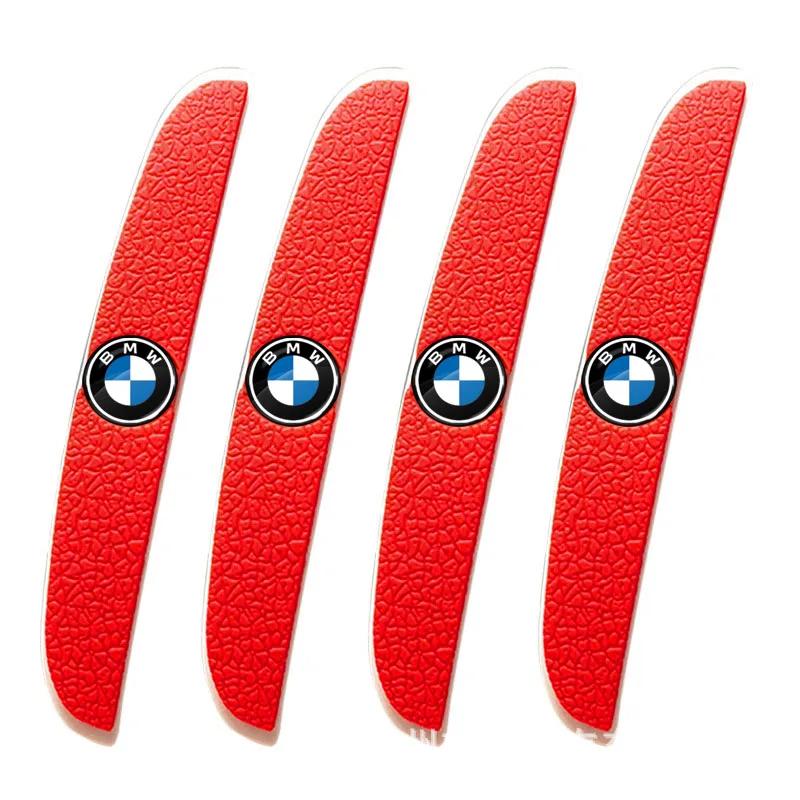 4 st Bilsdörr Anti-kollisionslist Backspegelskyddsklistermärke för BMW F30 F01 F10 F35 F15 F16 F18 E39 E46 E90 E36 E60