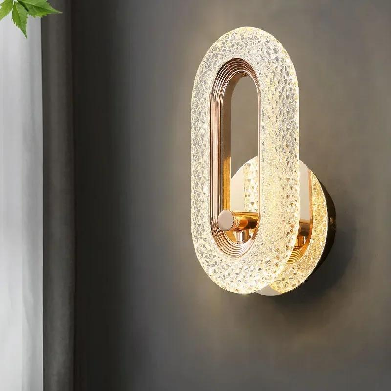 Luxury Bedroom Bedside Wall Lamps for Room Modern Kitchen Dining Table Sconce Led Lights Background Illumination Home-appliance