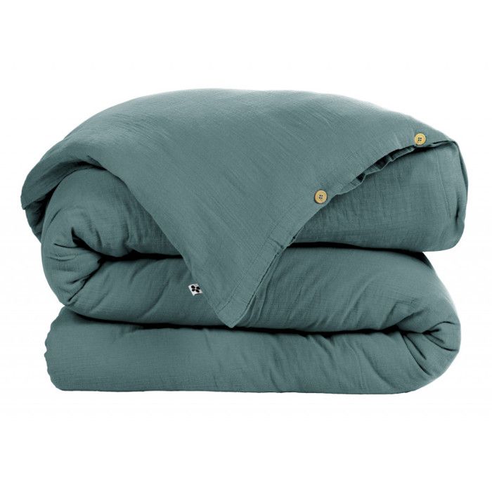"Gaïa" Duvet Cover All Sizes "Cotton Gauze" - 240x220 - Gaïa Duck