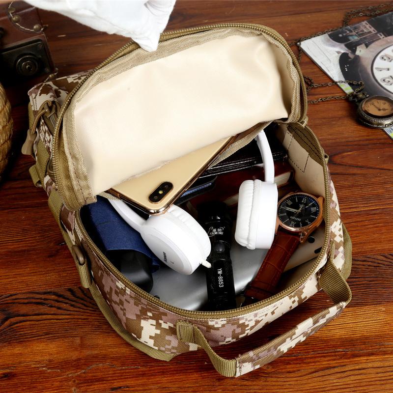 Outdoor-Crossbody-Brusttasche für Herren, Radfahren, multifunktionale Umhängetasche