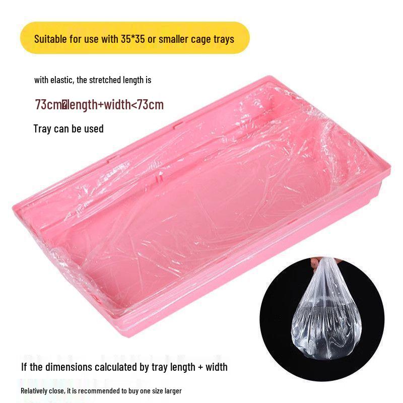 Parrot Cage Absorbent Liner - Dispose Diaper Mat for Bird & Rabbit Waste Collection