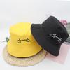 Personality Trend Bucket Hat Adult Embroidery Something Bucket Hat Versatile Bucket Hat