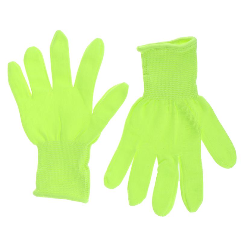 1 Pair Noctilucent Flashing Gloves Unisex Light Finger Lighting Dark For Party