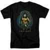 Aquaman Movie Aqua Nouveau DC Comics Licensed Adult T-Shirt