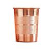 100% Pure Copper Tumbler 300ml | Ayurvedic Drinking Glass for Water | Handcrafted Copper Utensil for Daily Use