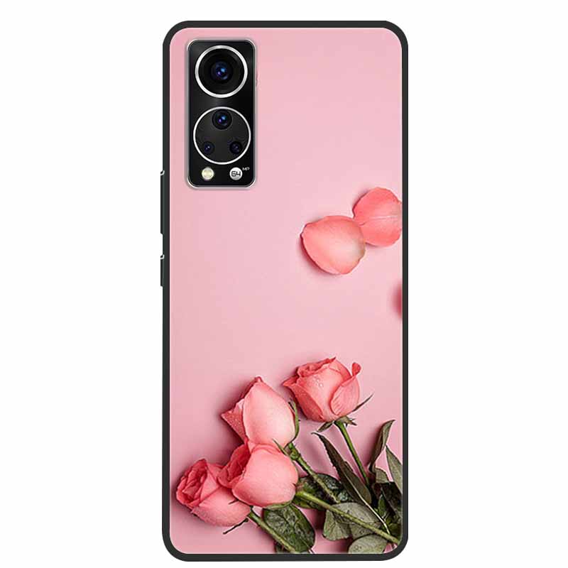 For ZTE Axon 30 Phone Case Cover Cool Wolf Lion Tiger Black Silicone Soft Funda For ZTE Axon 30 Back Cover Case Axon30 5G Coque