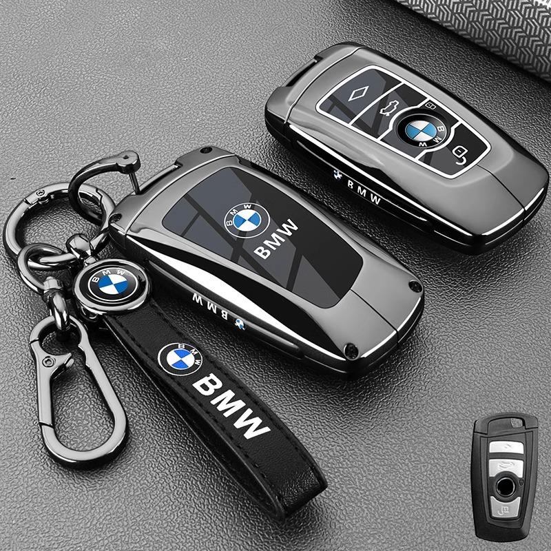 Sakausējuma Metāla Automašīnas Tālvadības Atslēgas Vāciņš Automašīnas Turētāja Korpusa Soma Atslēgas piekariņš Priekš BMW F30 F20 F02 M3 M5 F10 F18 F22 F01 X3 X4 F06 Piederumi