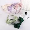 Headwear Headress Bright Silk Hairband Bow Hair Hoop Korean Style Hairband Women Headband