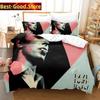 David Bovie Beding Set Printed Bed Linen Set With Pilowcase Bed Soft Duvet Cover Soft Single Double Quen Super King-Sized Dimensionsd Dimensions Bed