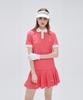 E.PARCA Moss Flow Short Sleeve Polo Top
