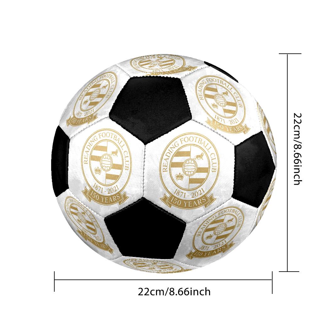 Reading FC Fußball Bunt Alle Altersgruppen Maschinengenäht PVC Wettkampfbereit Langlebig Hoher Rückprall.GRÖSSE5