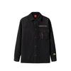 Bequeme Lässige Einfache Buchstaben-Print Dicke Jacke Herrenjacke Basic-Schwarz 152518601-2