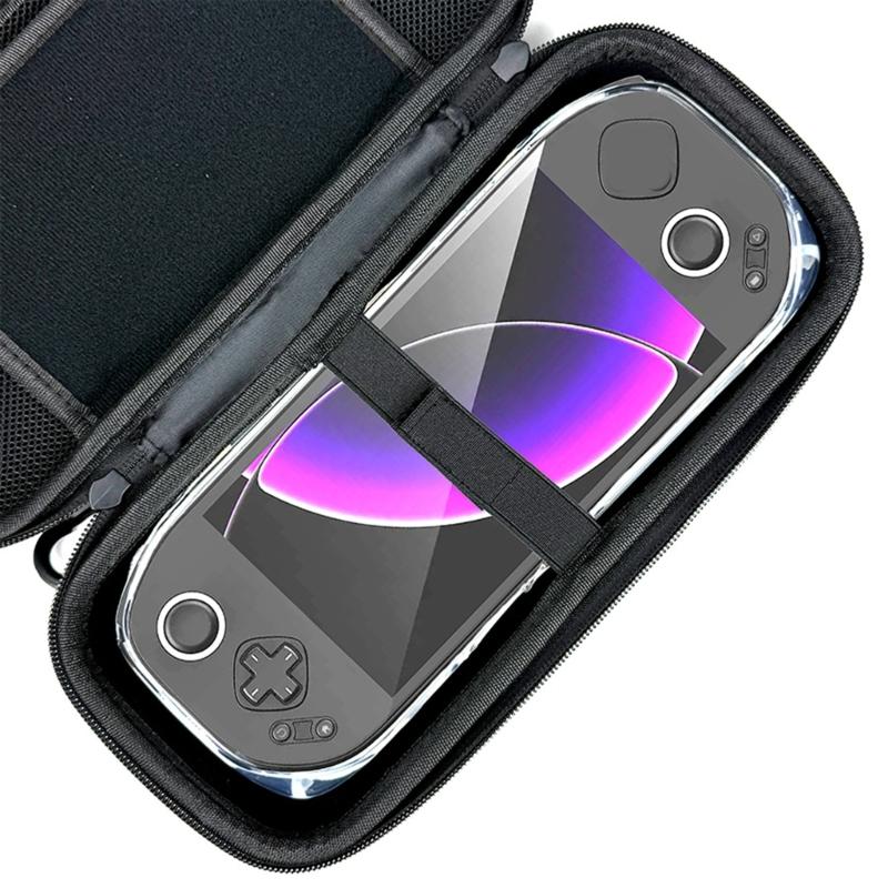 Protector Case Storage Box for MANGMI Pocket Scratchproof Bag Game Console Carrying Case with Mesh Pocket Handle