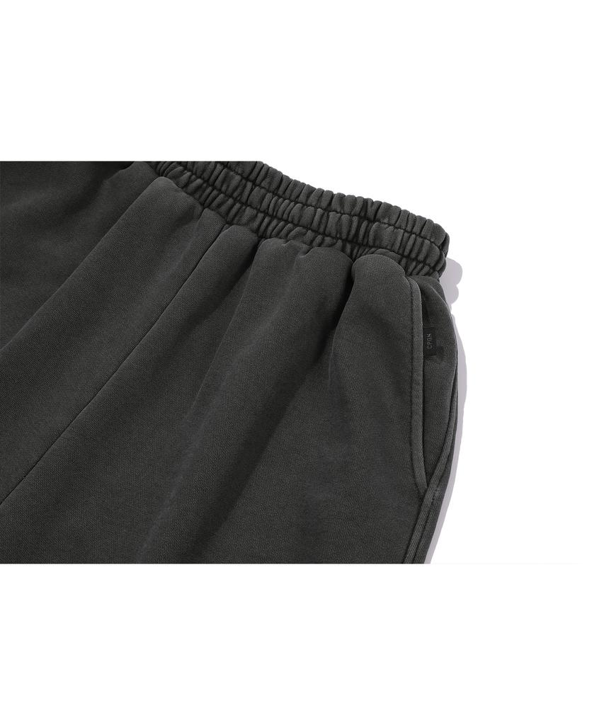 CPGN STUDIO Happy Day Pocket Pigment Sweatpants Smoke Black