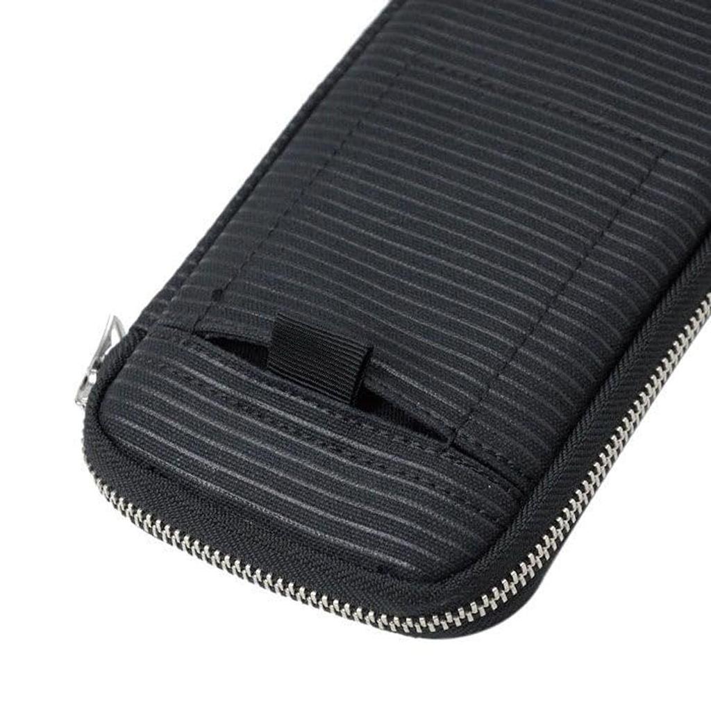 Porter 650-09780 Drawing Long Wallet Black Made In Japan Cowhide Leather W200mm H95mm D18mm