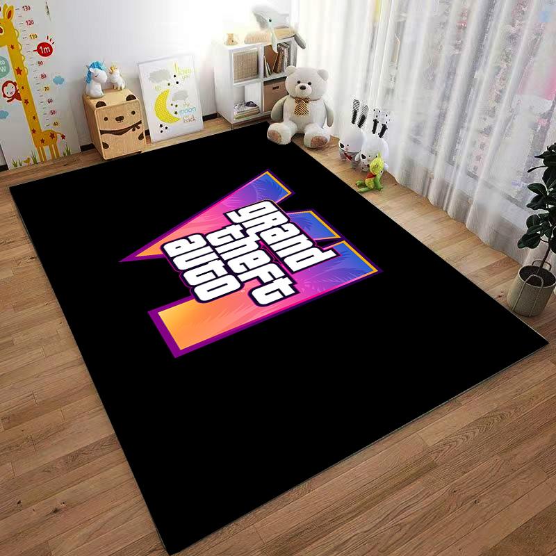 Kober s logom Grand Theft Auto pre hráčov Vhodný na použitie ako protišmyková herná podložka na pohovky v obývacej izbe a spálni