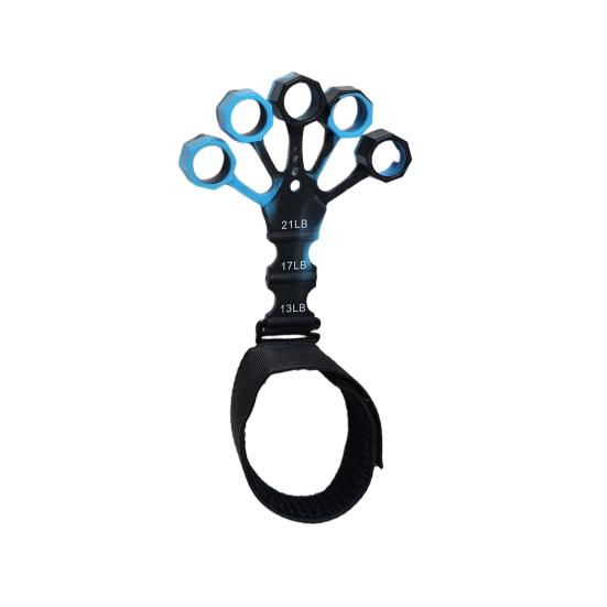 Silicone Grip Strength Trainer with 5 Elastic Finger Cot 3 Resistance Levels