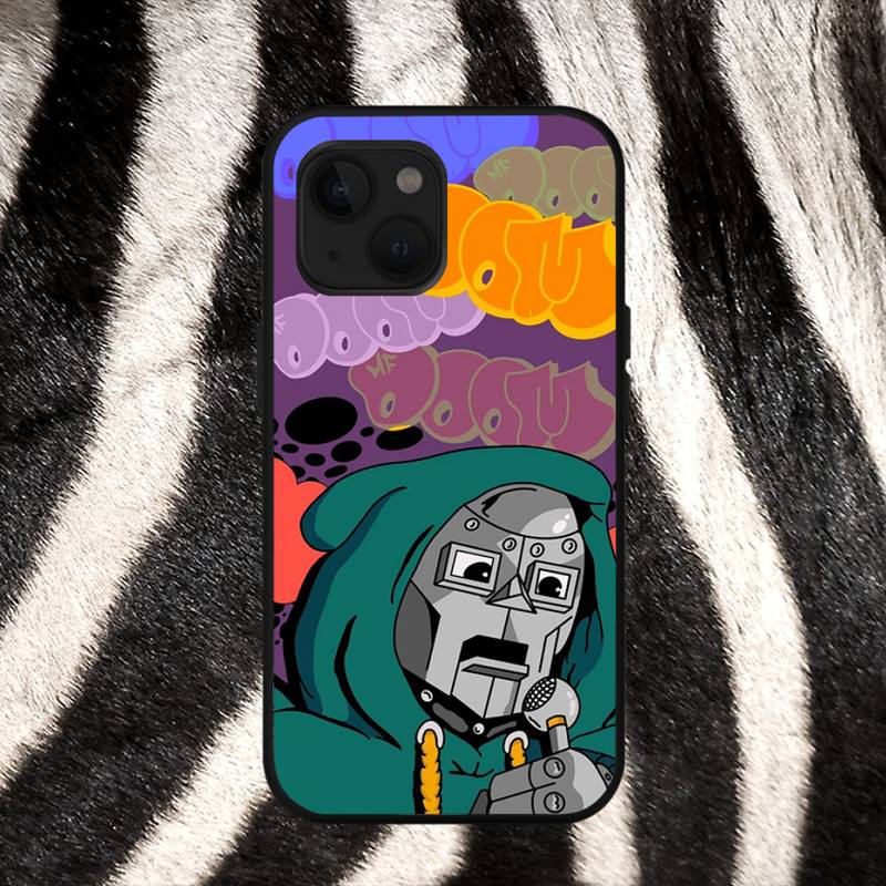 Mf Doom Rapper Phone Case For Iphone 11 12 Mini 13 14 Pro Xs Max X 8 7 6s Plus Se Xr Shell